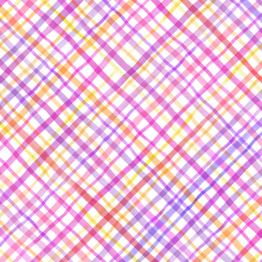 Bloom Bright Plaid