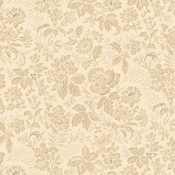 Cream Tonal Floral